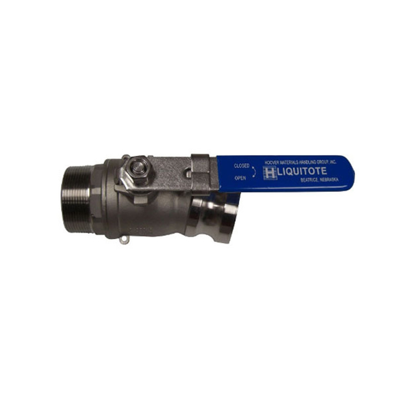 345119 2in Male NPT 15 degree Offset Valve with Adapter