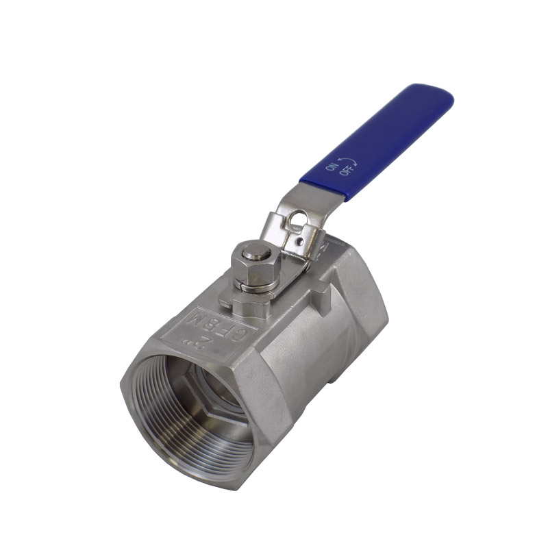 35400191 SS Ball Valve 2in Standard Stem & Locking Handle