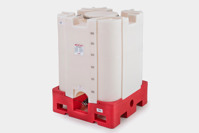 Wide Mouth Square Stackable IBC Tank