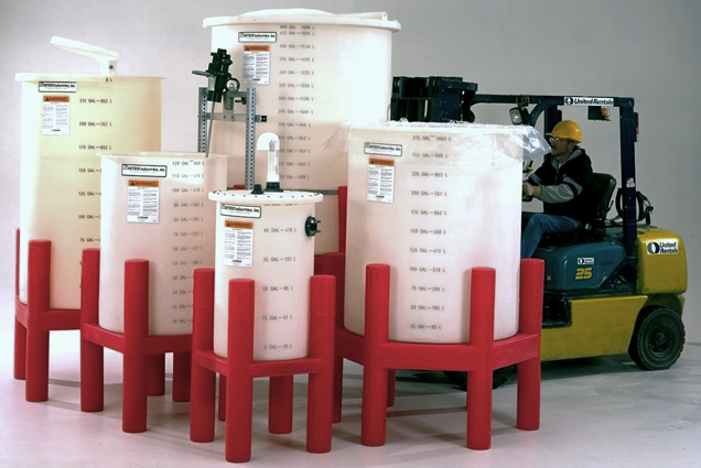 Open Top Plastic Mixing Tanks