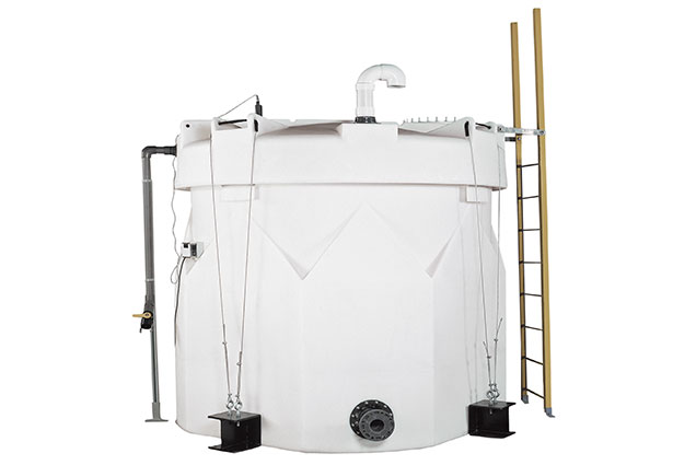 50 Gallon Double-Walled Bulk Storage Tank 27 Dia. x 38 Hgt