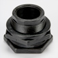 PP (Black) Threaded Bulkhead Fittings