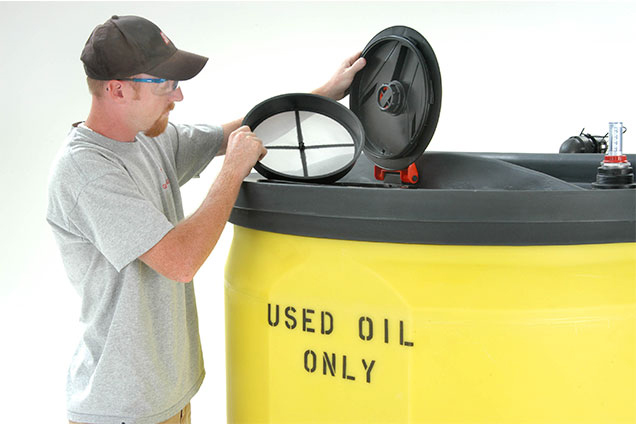 Used Oil Collection Tanks