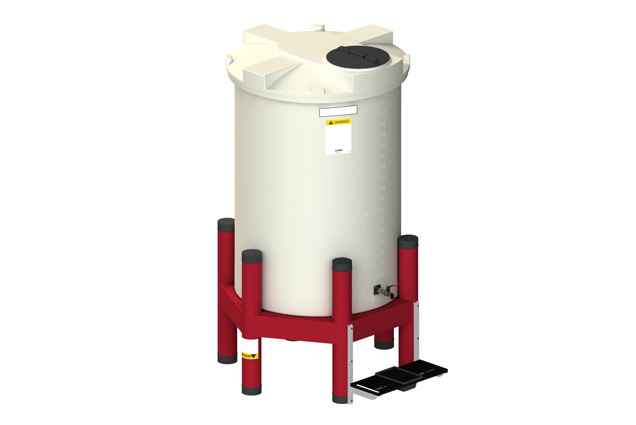 cylindrical tank gravity feed systems