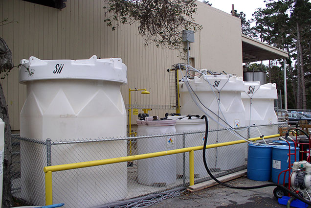 Double Wall Industrial Chemical Tanks