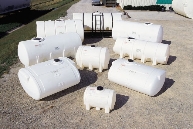 Plastic Horizontal Industrial Tanks