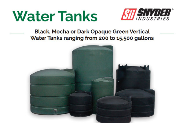 BLACK & GREEN WATER TANKS