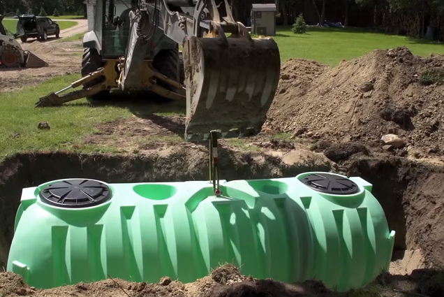 Below Ground Tank Installation