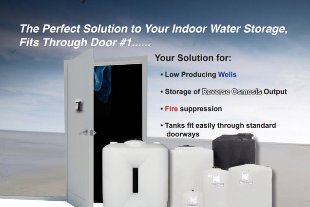 INDOOR WATER STORAGE